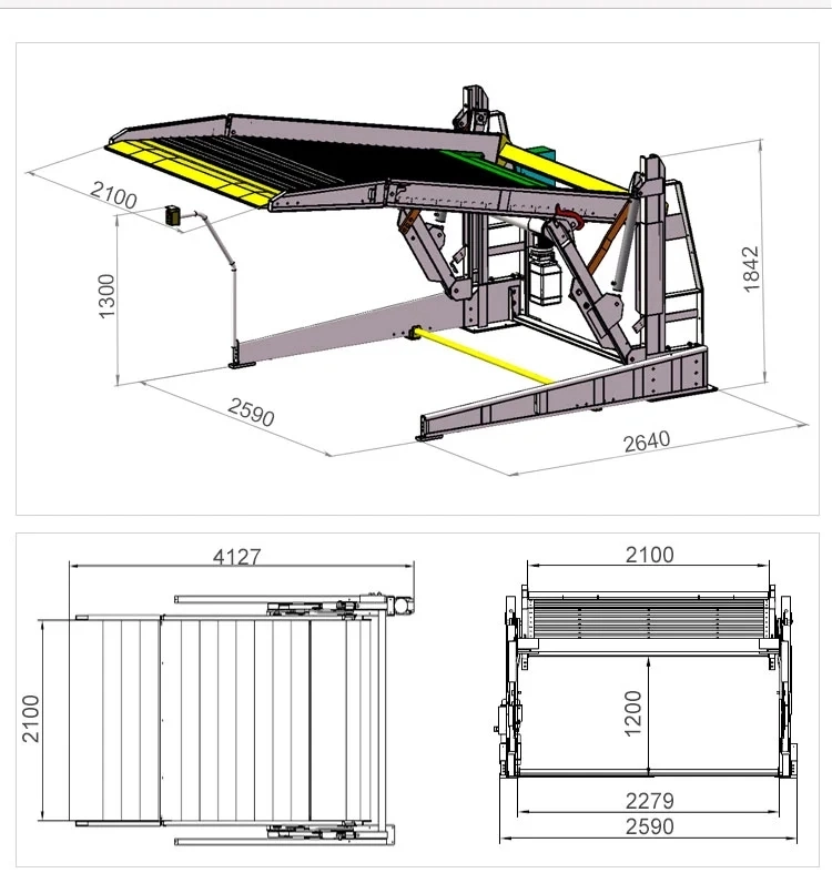 Automated Mechanical Vertical Rotary Car Parking System with Ce