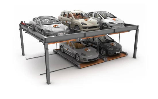 Sistema de estacionamento de quebra-cabeça Plataforma de estacionamento deslizante Sistema de estacionamento automático