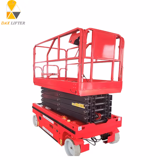 China Daxlifter Multiple 6-16m Hydraulic Self-Propulsor Lift Scissor com aprovação CE