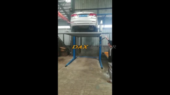 Equipamento de garagem para carro inteligente, sistema de garagem automática, elevador de carro com dois postos de estacionamento