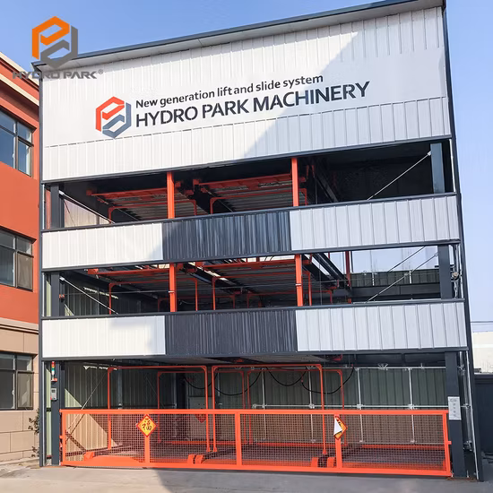 Sistemas de estacionamento semiautomáticos Lift-Slide Puzzle e Pit parking system